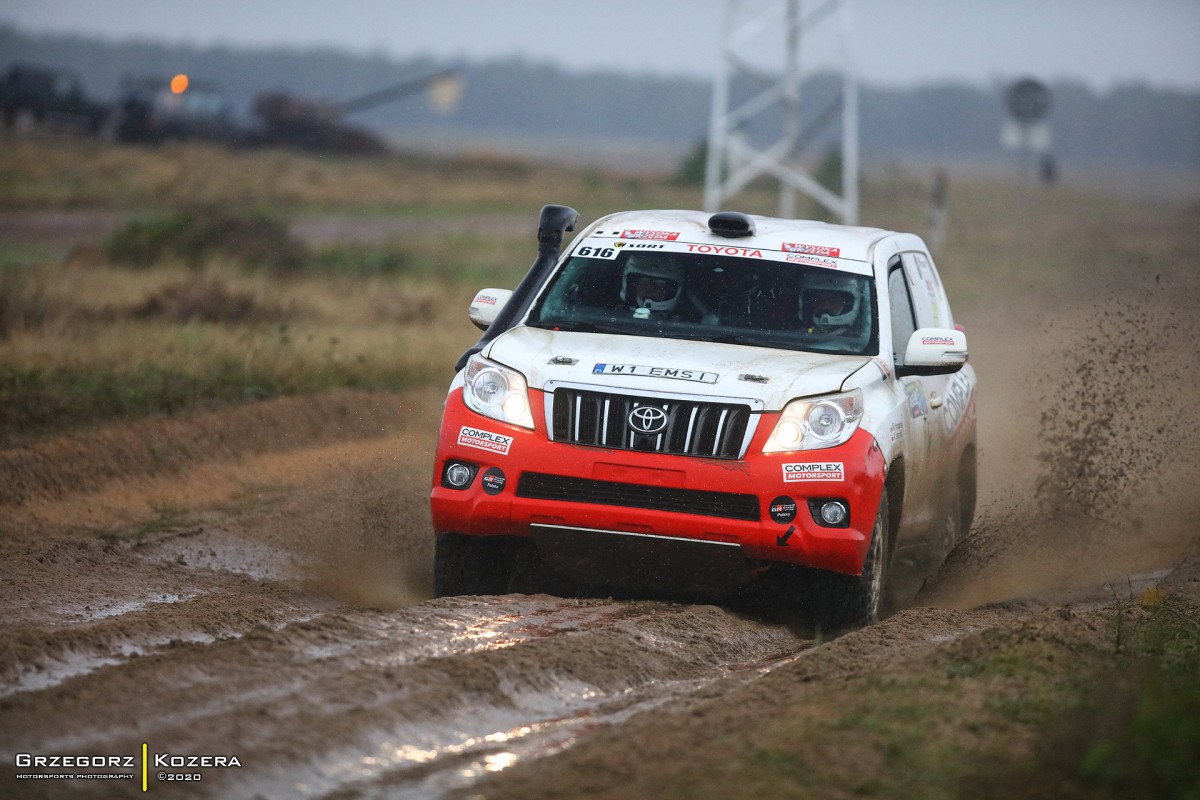 Wysoka Grzęda Baja Poland 2020 - załoga Horodeński / Sałaciński - Toyota Land Cruiser KDJ155 T2