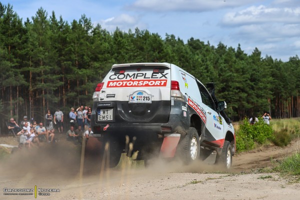 Baja Szczecinek 2020 - załoga Horodeński / Sałaciński - Toyota Land Cruiser KDJ155 T2