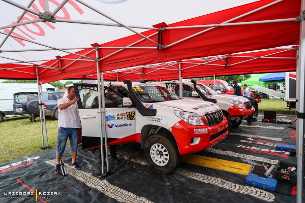 Baja Szczecinek 2020 - załoga Horodeński / Sałaciński - Toyota Land Cruiser KDJ155 T2
