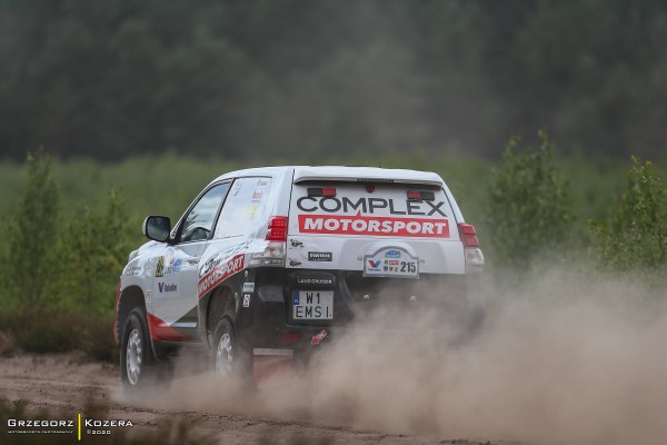 Baja Szczecinek 2020 - załoga Horodeński / Sałaciński - Toyota Land Cruiser KDJ155 T2