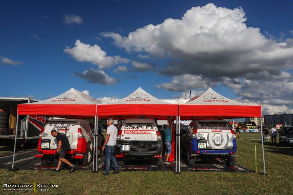 Baja Szczecinek 2020 - załoga Horodeński / Sałaciński - Toyota Land Cruiser KDJ155 T2
