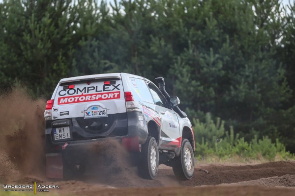 Baja Szczecinek 2020 - załoga Horodeński / Sałaciński - Toyota Land Cruiser KDJ155 T2