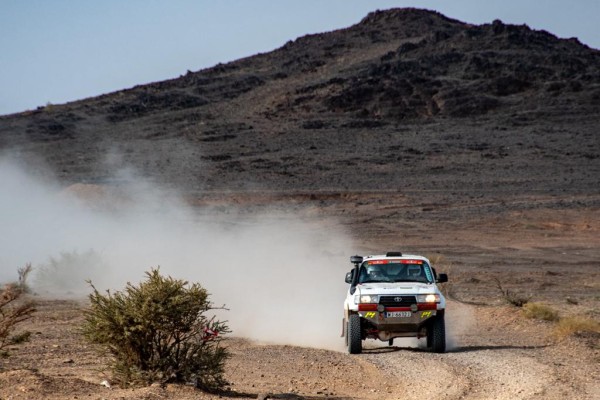 TOYOTA TEAM CLASSIC Michał Horodeński Arkadiusz Sałaciński Toyota Land Cruiser HDJ80 2. Etap Rajd Dakar Classic 2024