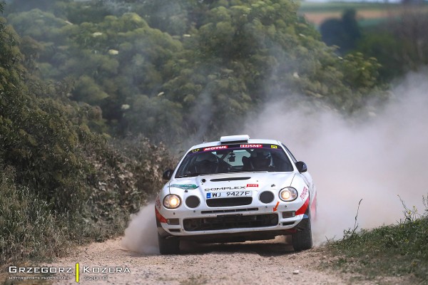 Rajd Nadwiślański 2018 - załoga Horodeński / Sałaciński - Toyota Celica GT-Four ST205
