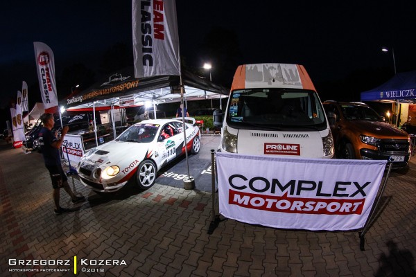 Rajd Nadwiślański 2018 - załoga Horodeński / Sałaciński - Toyota Celica GT-Four ST205