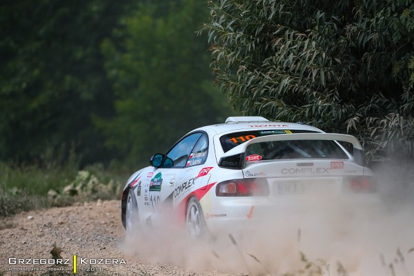 Rajd Nadwiślański 2018 - załoga Horodeński / Sałaciński - Toyota Celica GT-Four ST205