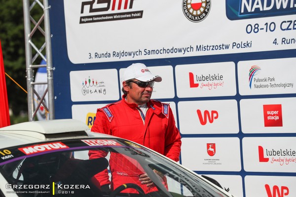 Rajd Nadwiślański 2018 - załoga Horodeński / Sałaciński - Toyota Celica GT-Four ST205