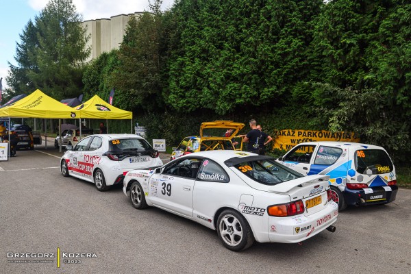 Dawid Smółka - Toyota Yaris TRC - GSMP Szczawne 2023