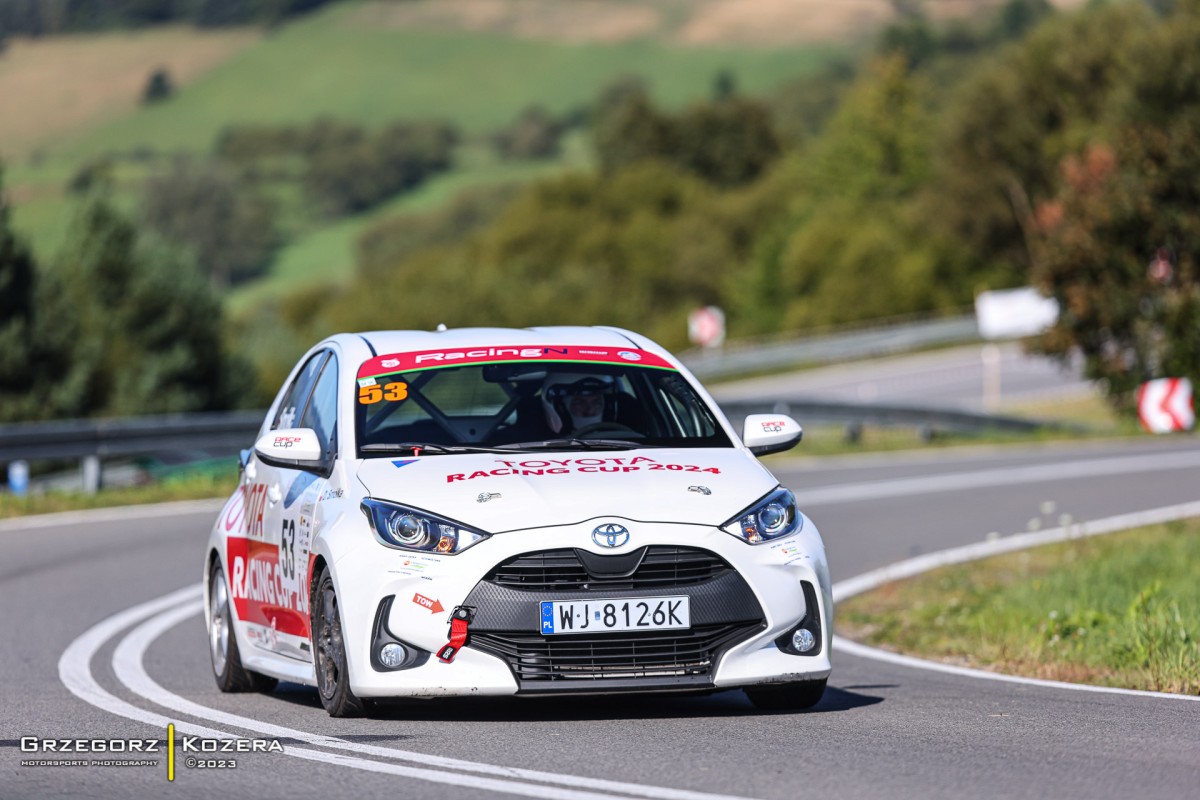 Dawid Smółka - Toyota Yaris TRC - GSMP Szczawne 2023
