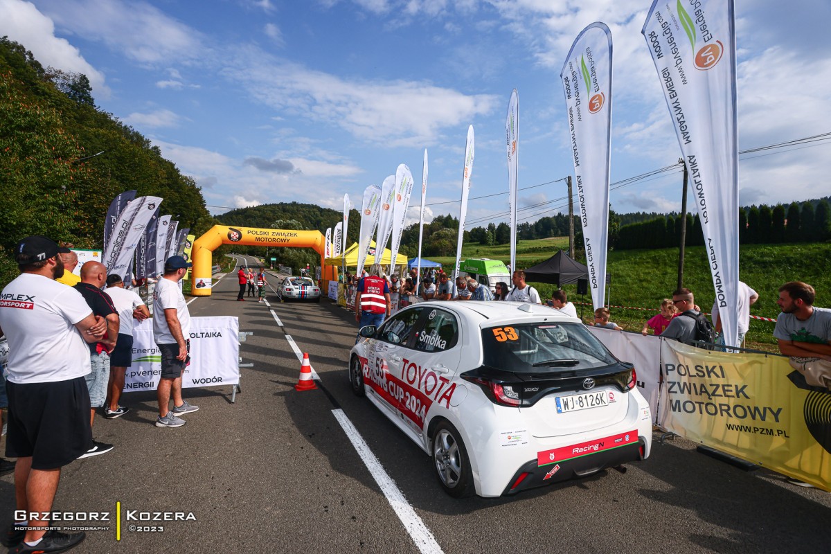 Dawid Smółka - Toyota Yaris TRC - GSMP Szczawne 2023