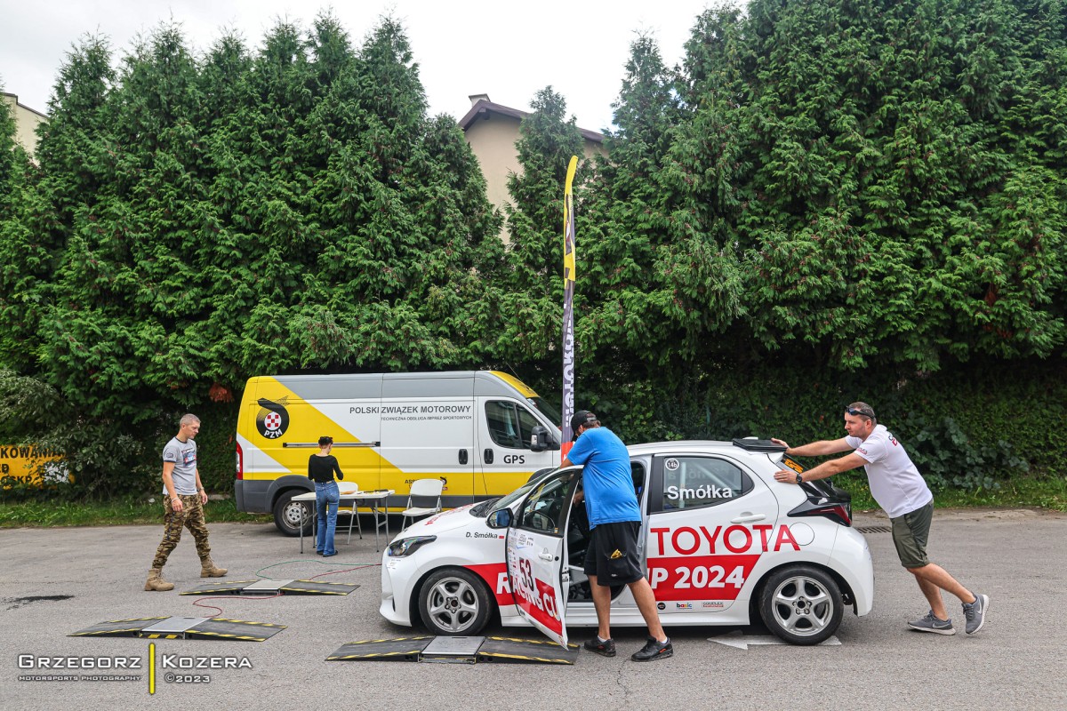 Dawid Smółka - Toyota Yaris TRC - GSMP Szczawne 2023
