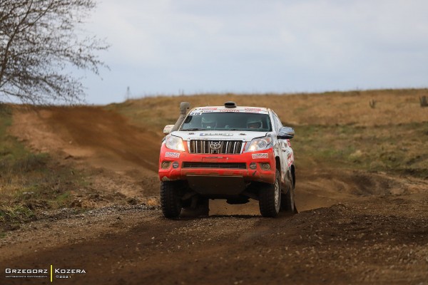 Baja Drawsko Pomorskie 2021 - załoga Horodeński / Sałaciński - Toyota Land Cruiser KDJ155 T2