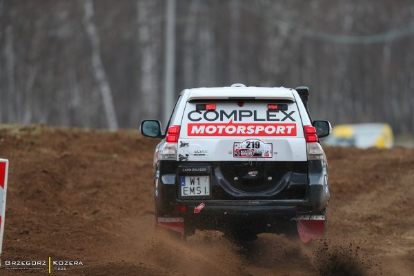 Baja Drawsko Pomorskie 2021 - załoga Horodeński / Sałaciński - Toyota Land Cruiser KDJ155 T2