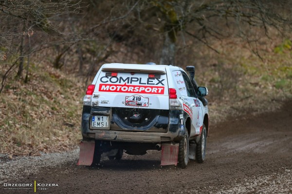 Baja Drawsko Pomorskie 2021 - załoga Horodeński / Sałaciński - Toyota Land Cruiser KDJ155 T2