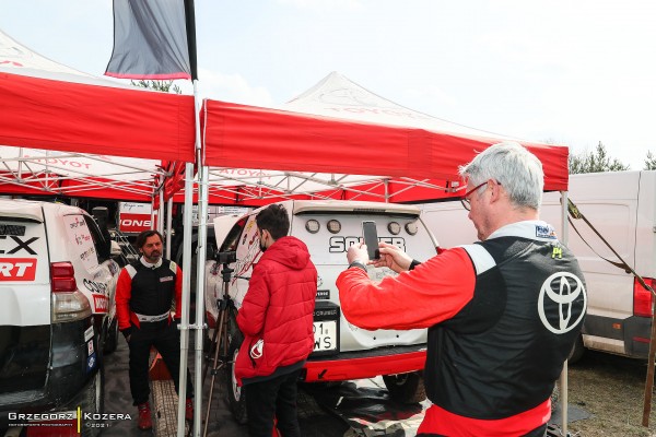 Baja Drawsko Pomorskie 2021 - załoga Horodeński / Sałaciński - Toyota Land Cruiser KDJ155 T2