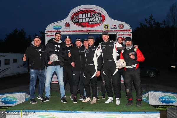 Baja Drawsko Pomorskie 2021 - załoga Horodeński / Sałaciński - Toyota Land Cruiser KDJ155 T2