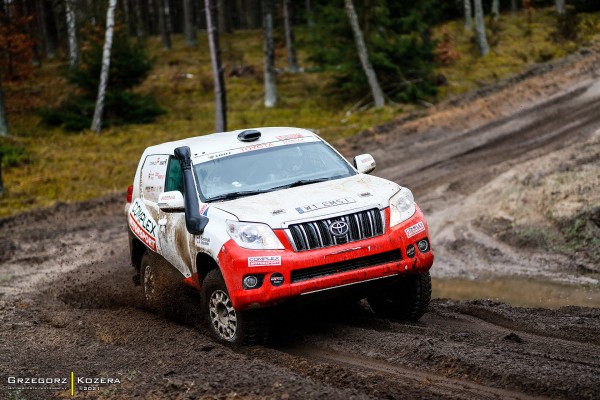 Baja Drawsko Pomorskie 2021 - załoga Horodeński / Sałaciński - Toyota Land Cruiser KDJ155 T2