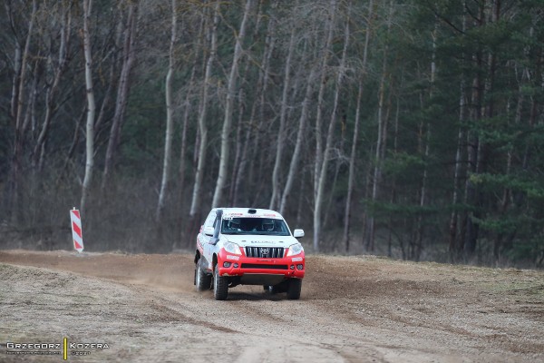 Baja Drawsko Pomorskie 2021 - załoga Horodeński / Sałaciński - Toyota Land Cruiser KDJ155 T2
