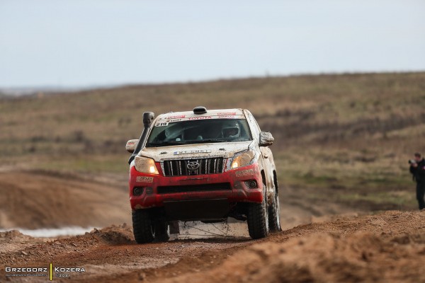Baja Drawsko Pomorskie 2021 - załoga Horodeński / Sałaciński - Toyota Land Cruiser KDJ155 T2