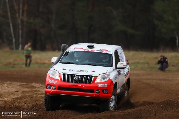 Baja Drawsko Pomorskie 2021 - załoga Horodeński / Sałaciński - Toyota Land Cruiser KDJ155 T2