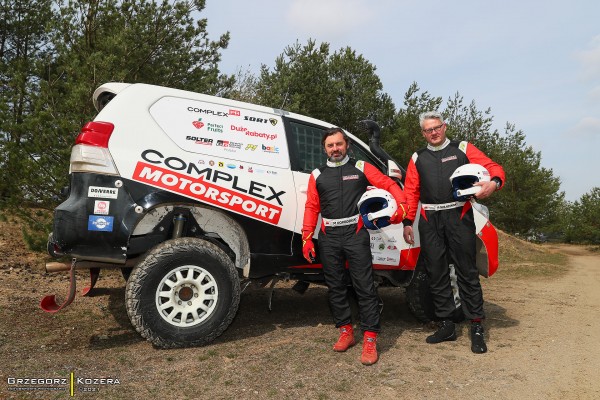 Baja Drawsko Pomorskie 2021 - załoga Horodeński / Sałaciński - Toyota Land Cruiser KDJ155 T2