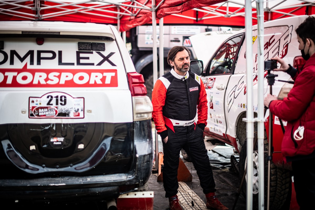 Baja Drawsko Pomorskie 2021 - załoga Horodeński / Sałaciński - Toyota Land Cruiser KDJ155 T2