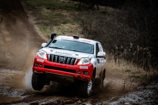 Baja Drawsko Pomorskie 2021 - załoga Horodeński / Sałaciński - Toyota Land Cruiser KDJ155 T2