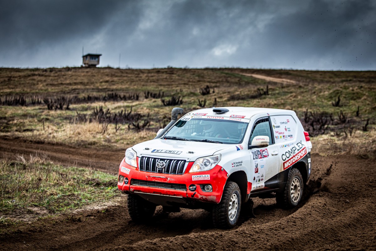 Baja Drawsko Pomorskie 2021 - załoga Horodeński / Sałaciński - Toyota Land Cruiser KDJ155 T2