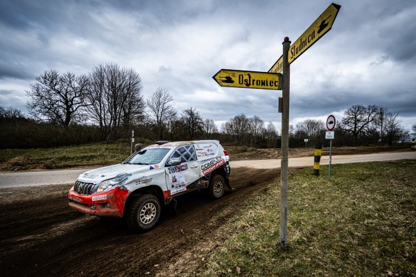 Baja Drawsko Pomorskie 2021 - załoga Horodeński / Sałaciński - Toyota Land Cruiser KDJ155 T2