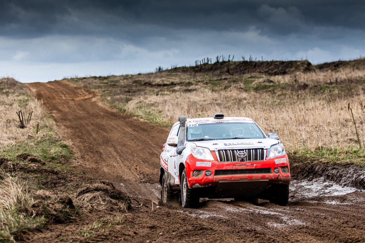 Baja Drawsko Pomorskie 2021 - załoga Horodeński / Sałaciński - Toyota Land Cruiser KDJ155 T2