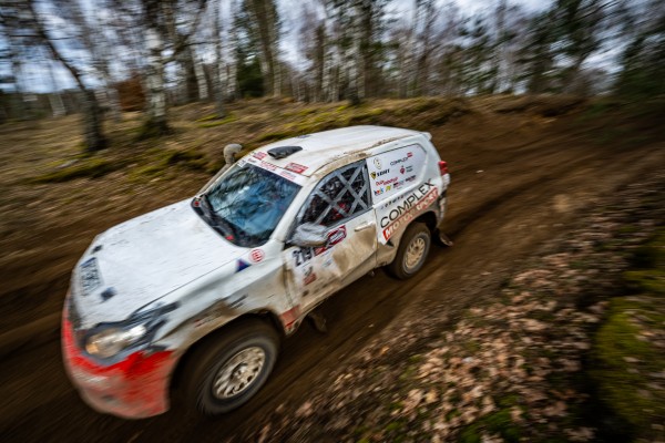 Baja Drawsko Pomorskie 2021 - załoga Horodeński / Sałaciński - Toyota Land Cruiser KDJ155 T2