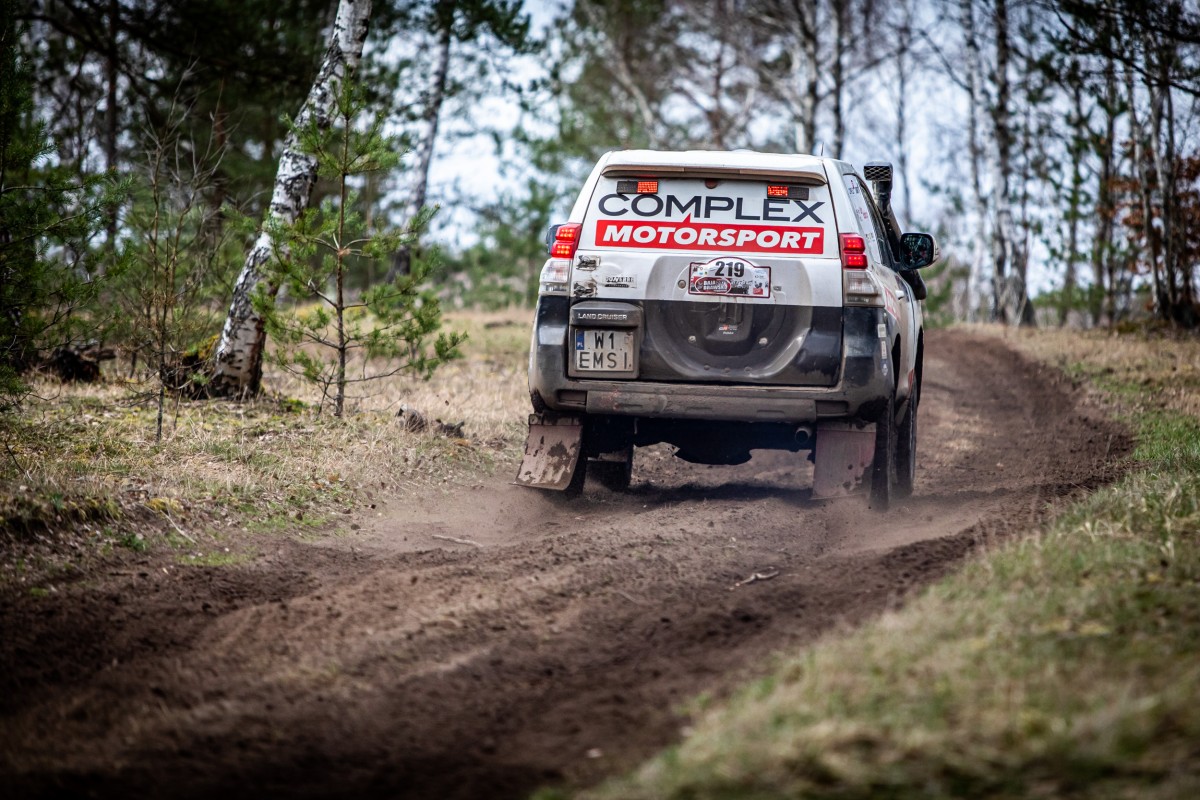 Baja Drawsko Pomorskie 2021 - załoga Horodeński / Sałaciński - Toyota Land Cruiser KDJ155 T2