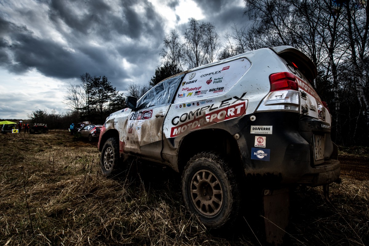 Baja Drawsko Pomorskie 2021 - załoga Horodeński / Sałaciński - Toyota Land Cruiser KDJ155 T2