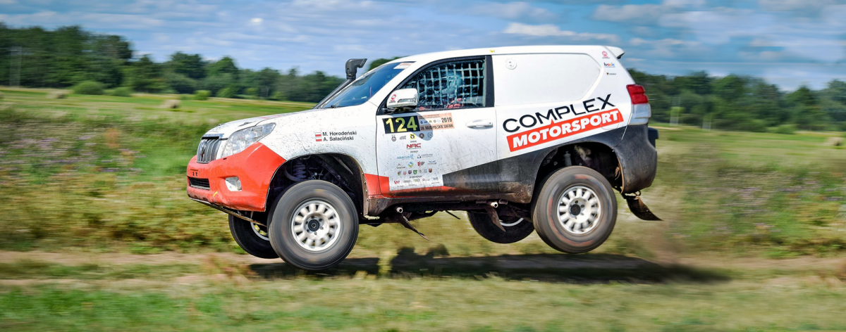 39. Rajd Polskie Safari 2019 - załoga Horodeński / Sałaciński - Toyota Land Cruiser KDJ155 T2