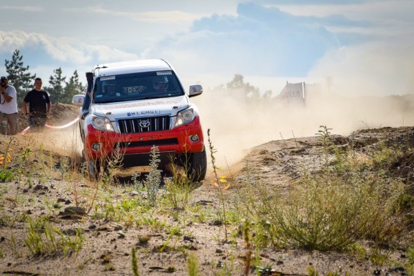 39. Rajd Polskie Safari 2019 - załoga Horodeński / Sałaciński - Toyota Land Cruiser KDJ155 T2