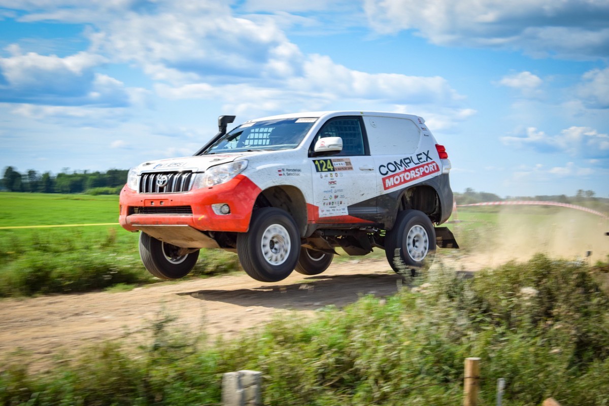 39. Rajd Polskie Safari 2019 - załoga Horodeński / Sałaciński - Toyota Land Cruiser KDJ155 T2