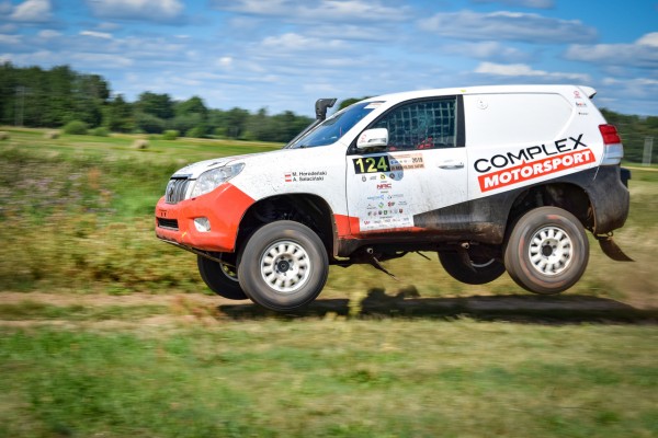 39. Rajd Polskie Safari 2019 - załoga Horodeński / Sałaciński - Toyota Land Cruiser KDJ155 T2