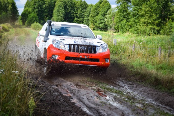 39. Rajd Polskie Safari 2019 - załoga Horodeński / Sałaciński - Toyota Land Cruiser KDJ155 T2