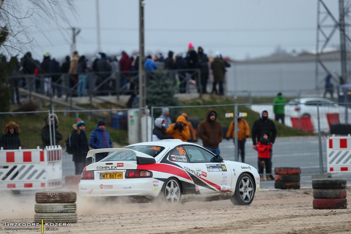 Załoga Horodeński / Sałaciński - Toyota Celica GT-Four ST205 - 59. Rajd Barbórka 2021