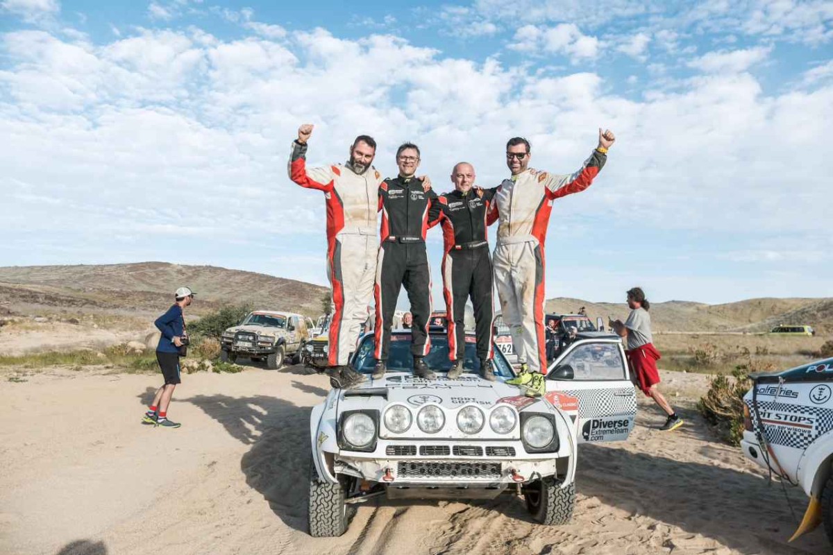 12. Tomasz Staniszewski i Stanisław Postawka Łukasz i Michał Zoll Porsche 924 Turbo Rajd Dakar Classic 2024 Fot. DEXT P-RALLY TEAM
