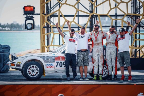 8. Łukasz i Michał Zoll Porsche 924 Turbo Rajd Dakar Classic 2024 Fot. DEXT P-RALLY TEAM